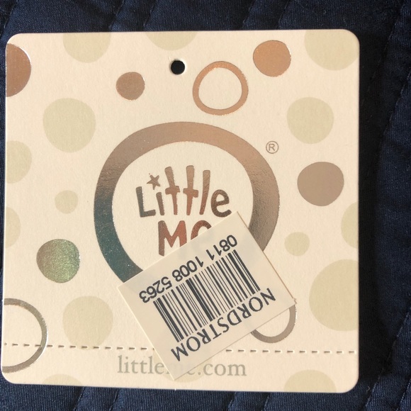 Gently Used Little Me Silver Label Baby Girl Floral Print Footie In Ivory Multi - Picture 3 of 13